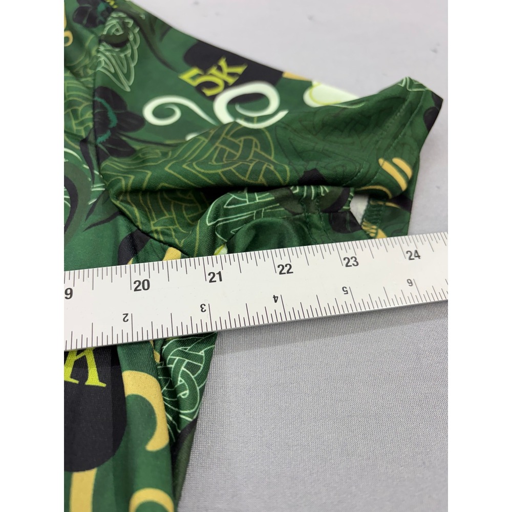 Coastal Race Productions Mens Large Green Half Marathon 10K 5K Button Down Shirt - Picture 4 of 6